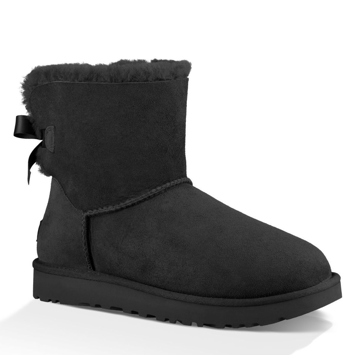 UGG Mini Bailey Bow מגפי פרווה האג מיני ביילי בו נשים