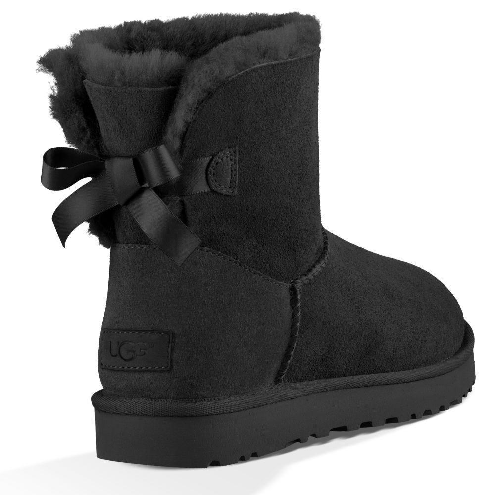 UGG Mini Bailey Bow מגפי פרווה האג מיני ביילי בו נשים