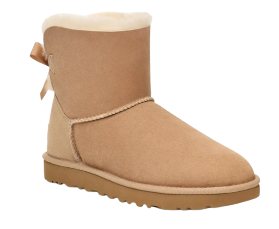 UGG Mini Bailey Bow מגפי פרווה האג מיני ביילי בו נשים
