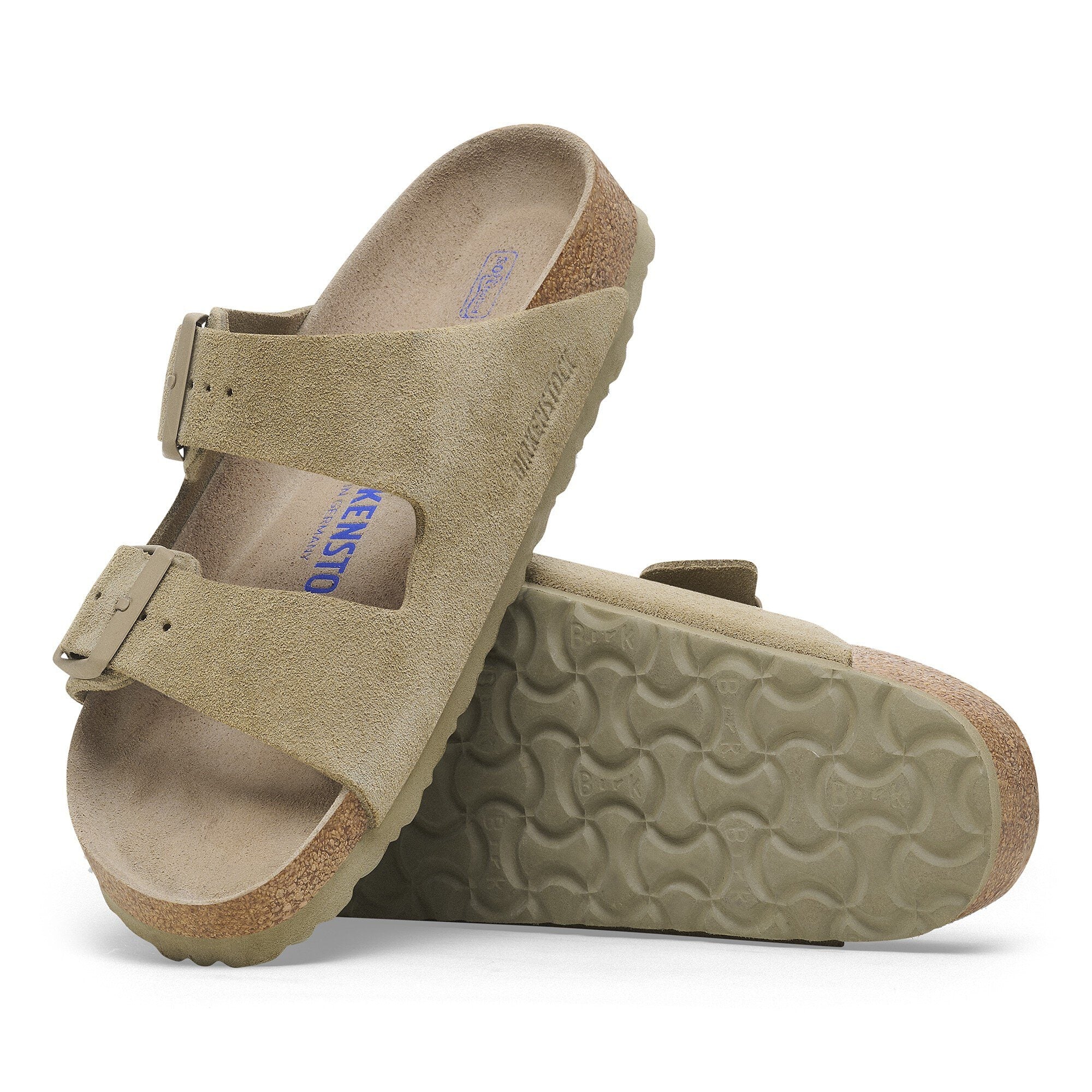 BIRKENSTOCK Arizona SFB כפכפי זמש אריזונה בירקנשטוק גברים