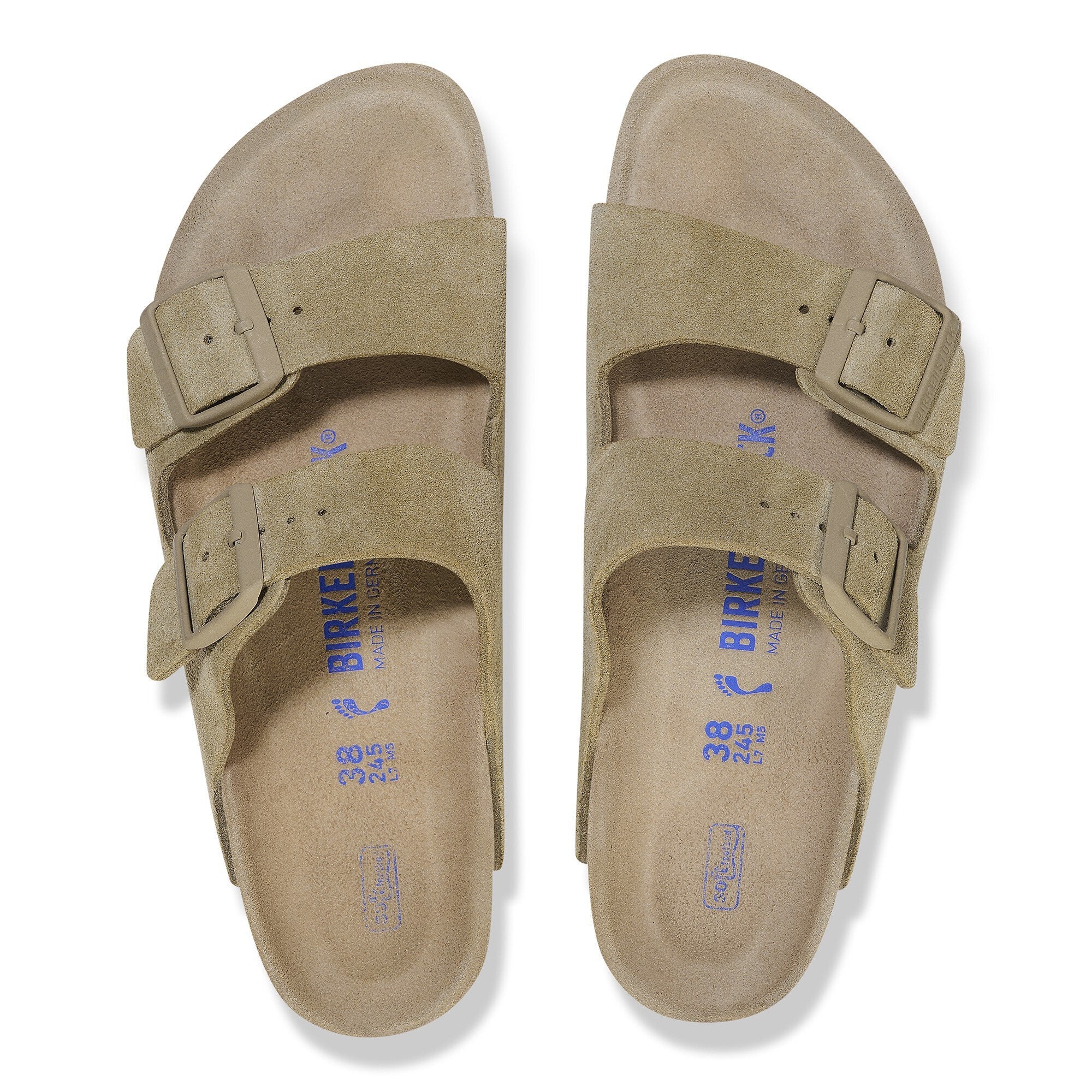 BIRKENSTOCK Arizona SFB כפכפי זמש אריזונה בירקנשטוק גברים