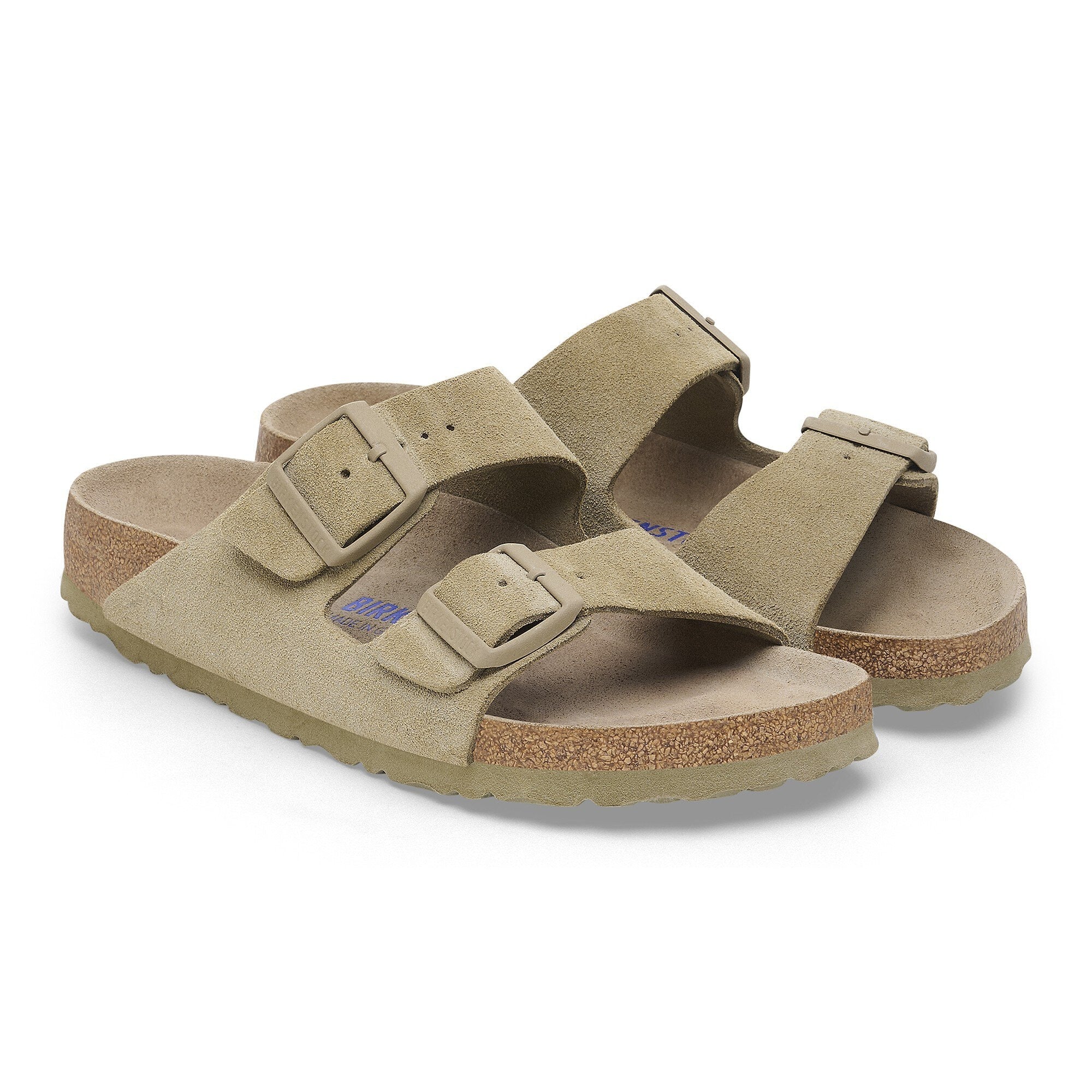 BIRKENSTOCK Arizona SFB כפכפי זמש אריזונה בירקנשטוק גברים