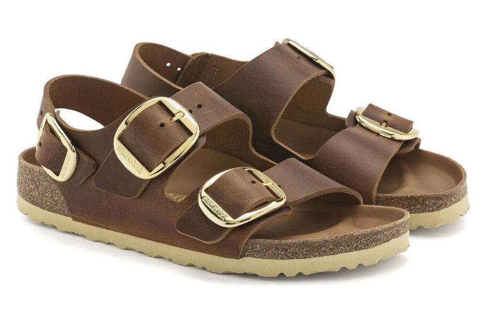 BIRKENSTOCK Milano Big Buckle 1024067 סנדל בירקנשטוק נשים