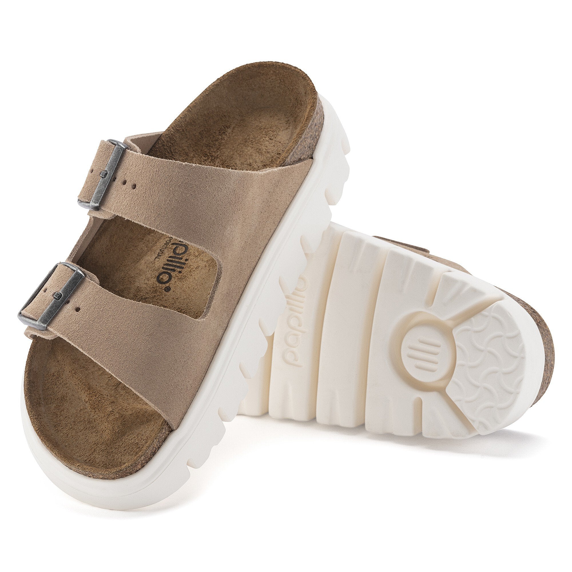 BIRKENSTOCK Arizona Papillio Chunky כפכפי עור פאפילו נשים