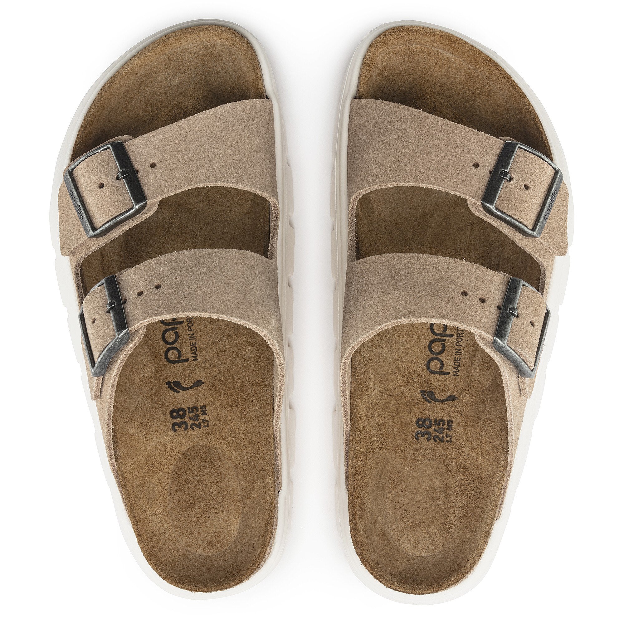 BIRKENSTOCK Arizona Papillio Chunky כפכפי עור פאפילו נשים