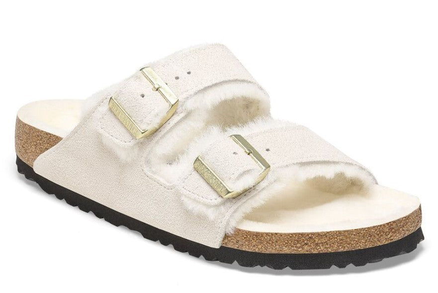 BIRKENSTOCK Arizona Shearling כפכפי פרווה בירקנשטוק נשים