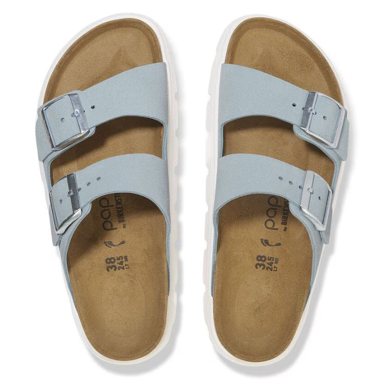 BIRKENSTOCK Papillio Arizona Chunky כפכפי זמש פאפילו נשים