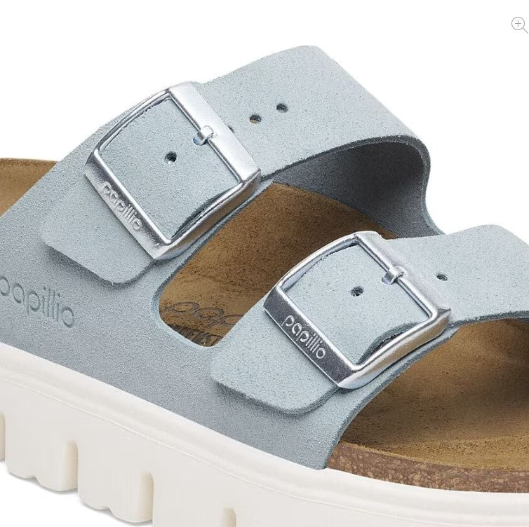 BIRKENSTOCK Papillio Arizona Chunky כפכפי זמש פאפילו נשים