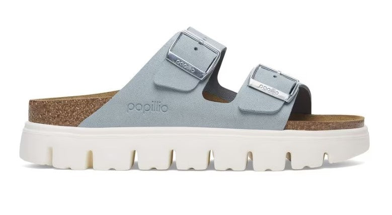 BIRKENSTOCK Papillio Arizona Chunky כפכפי זמש פאפילו נשים