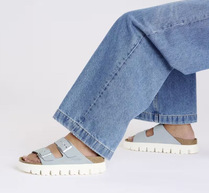 BIRKENSTOCK Papillio Arizona Chunky כפכפי זמש פאפילו נשים