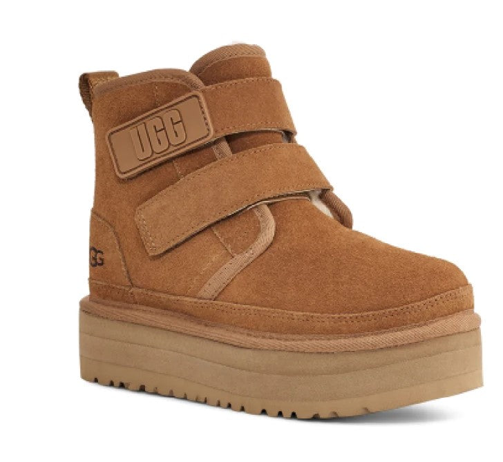 UGG Neumel Platform מגפיי פרווה פלטפורמה האג נאומל נשים