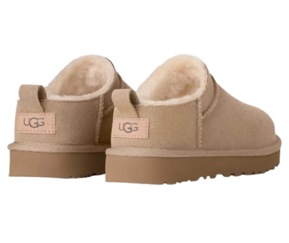 UGG Classic Micro מגפיי פרווה נמוכים מיקרו האג נשים