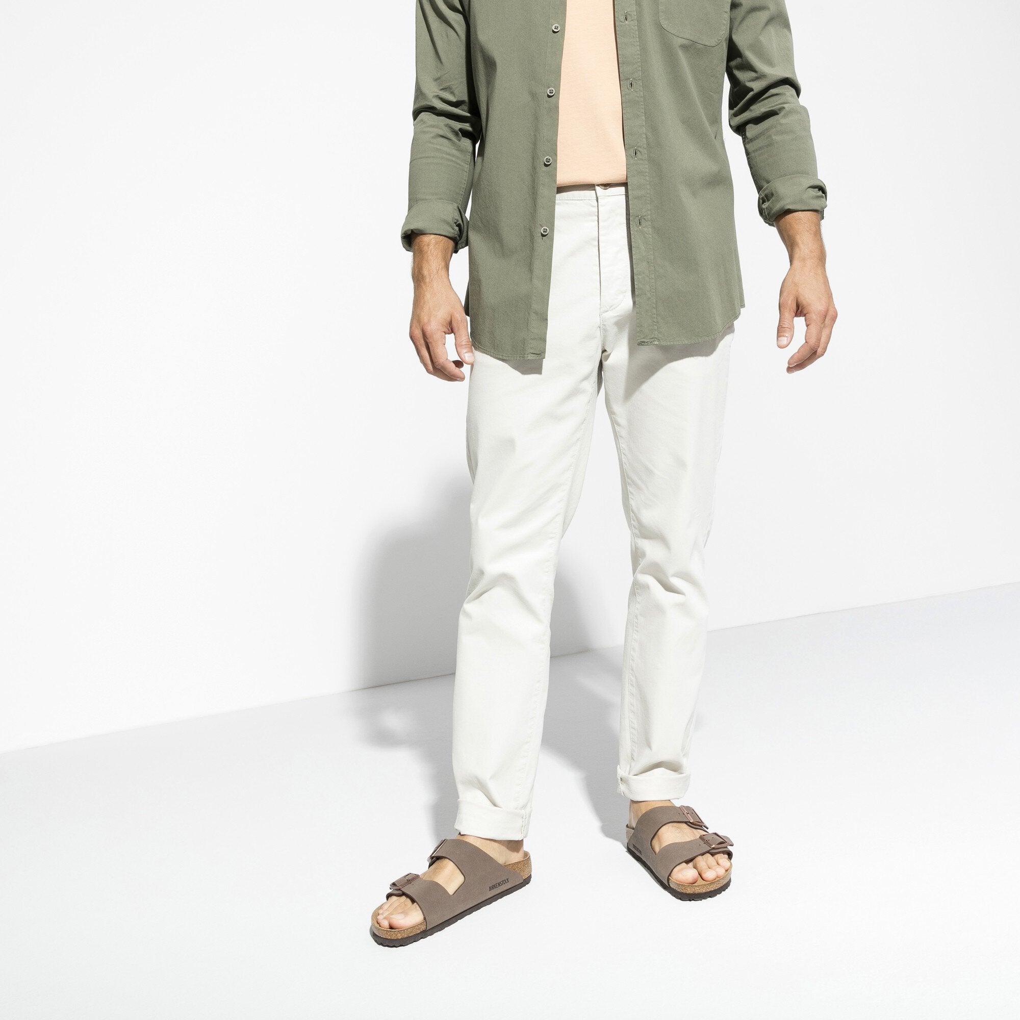 BIRKENSTOCK Arizona Birko Flor כפכפי בירקנשטוק אריזונה גברים