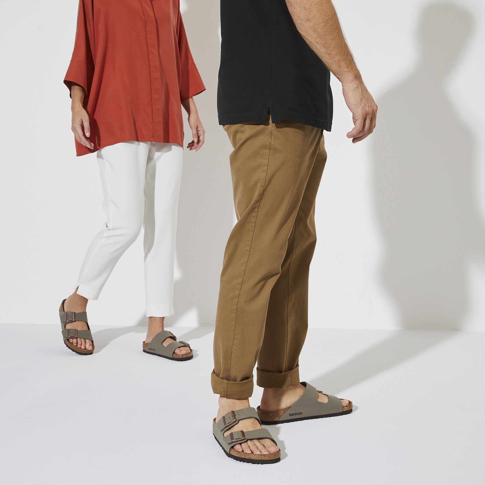 BIRKENSTOCK Arizona Birko Flo כפכפי בירקנשטוק אריזונה גברים