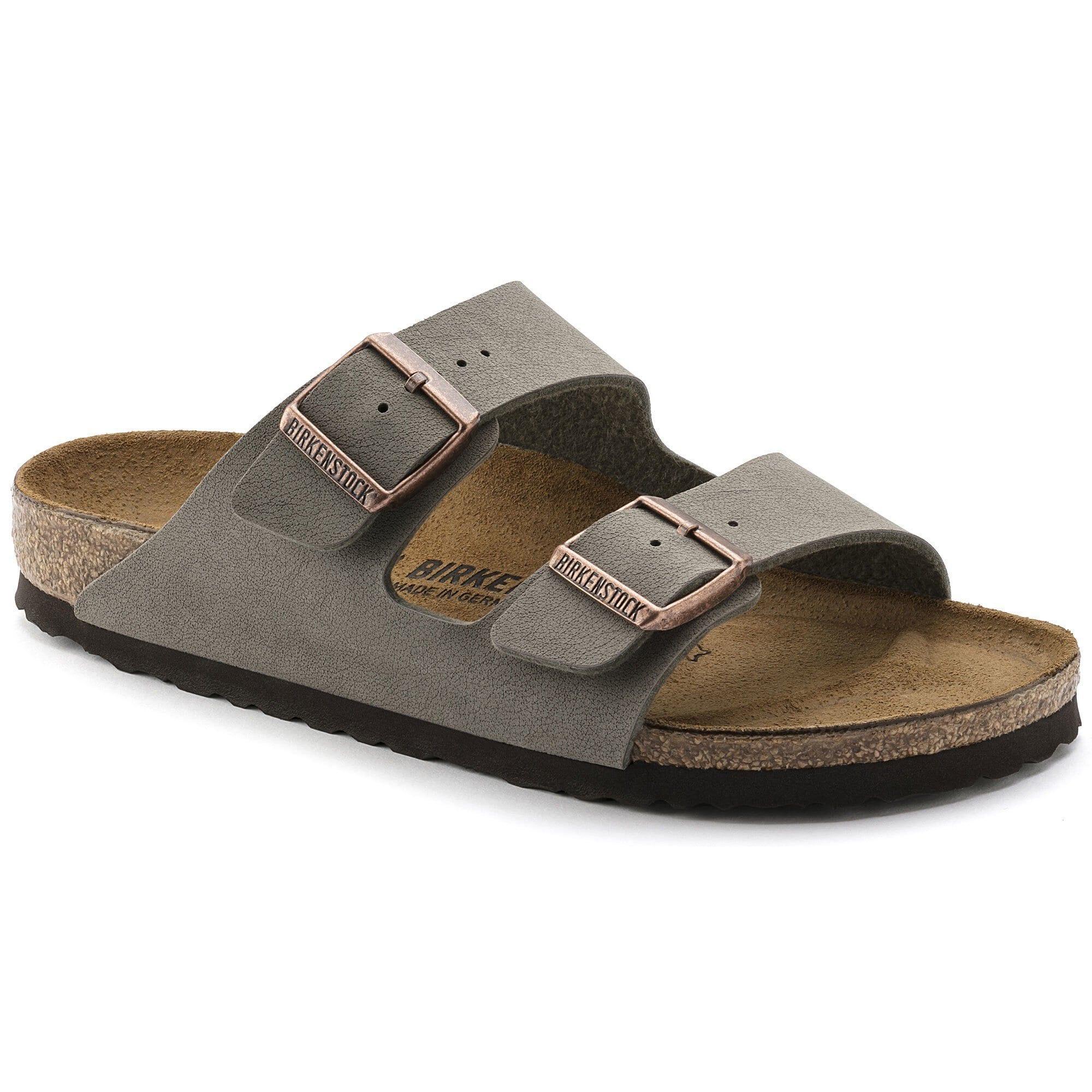 BIRKENSTOCK Arizona Birko Flo כפכפי בירקנשטוק אריזונה גברים