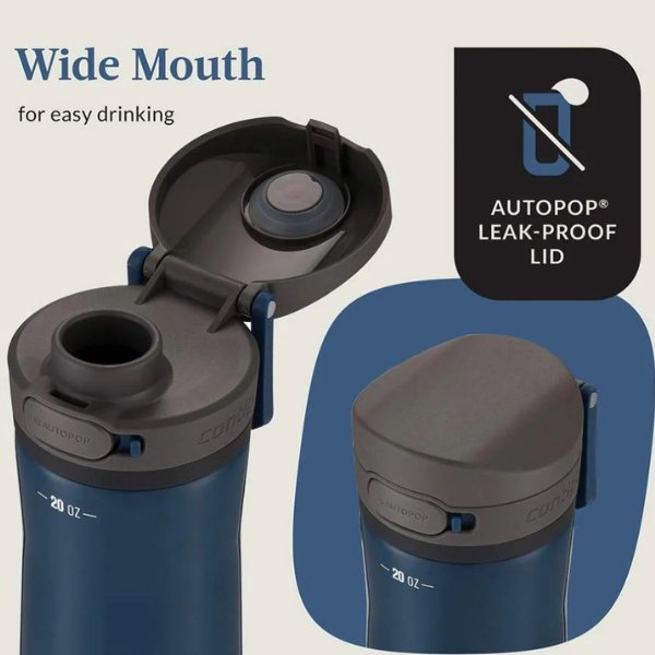 2.0 CONTIGO Jackson Chill בקבוק מתכת קונטיגו 590 מ''ל