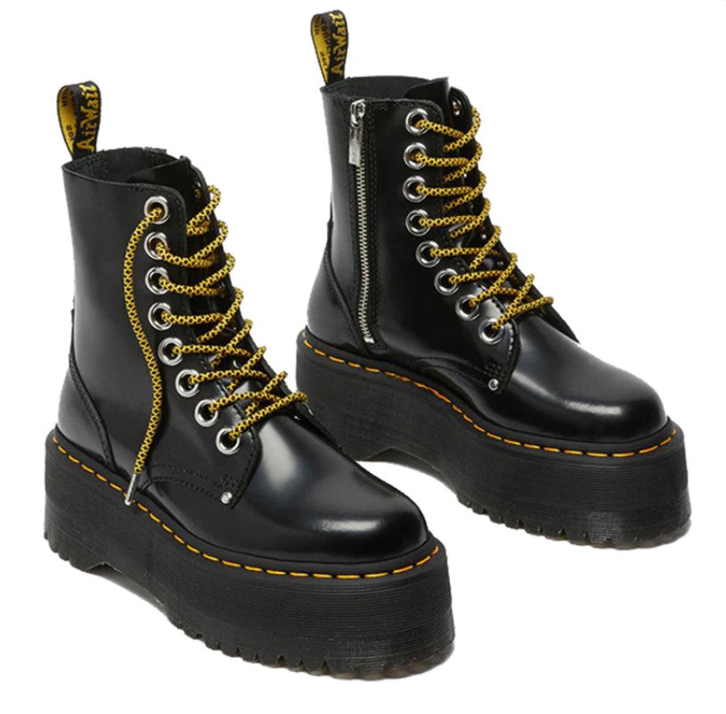 DR. MARTENS Jadon Max מגפי פלטפורמה ד"ר מרטינס ג'יידון מקס נשים