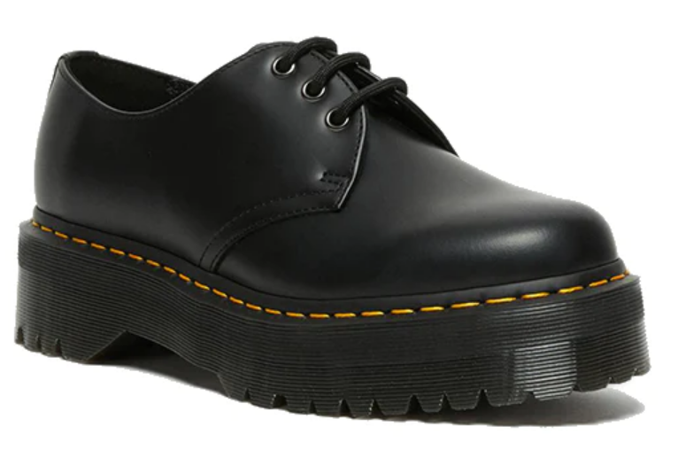 DR. MARTENS Quad 3 Eye Shoe נעלי פלטפורמה ד"ר מרטינס