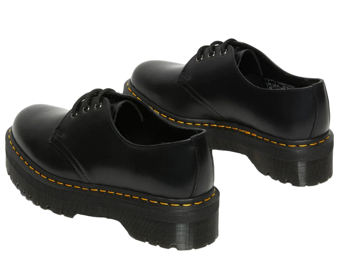 DR. MARTENS Quad 3 Eye Shoe נעלי פלטפורמה ד"ר מרטינס
