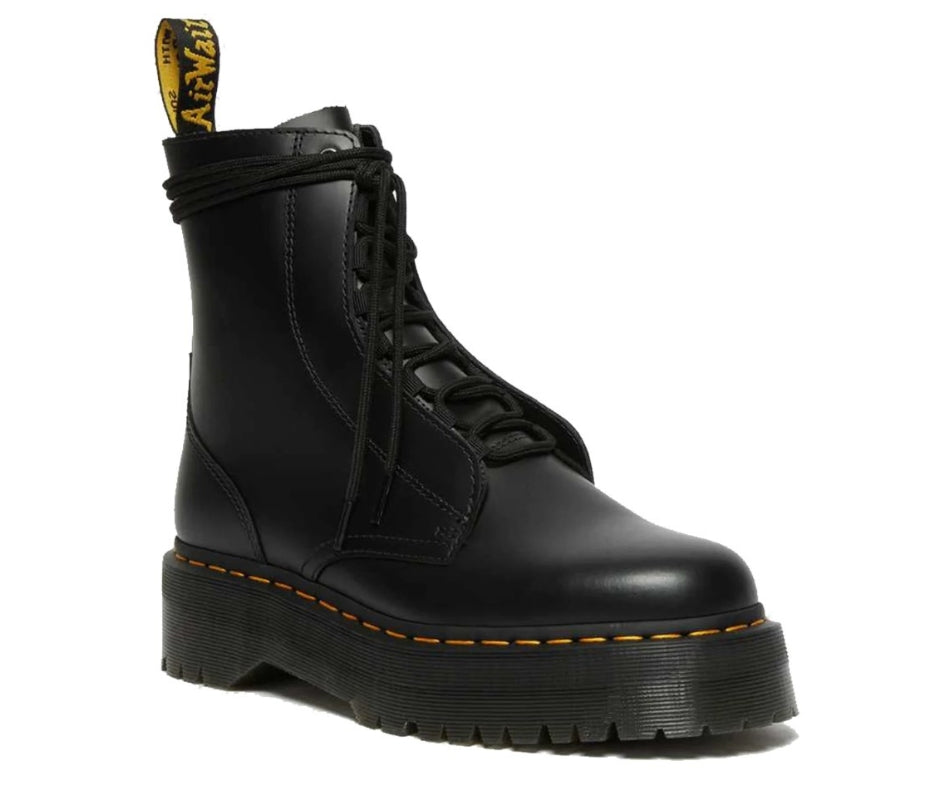DR. MARTENS Jarrick 8 Tie מגפיי פלטפורמה ד"ר מרטינס נשים