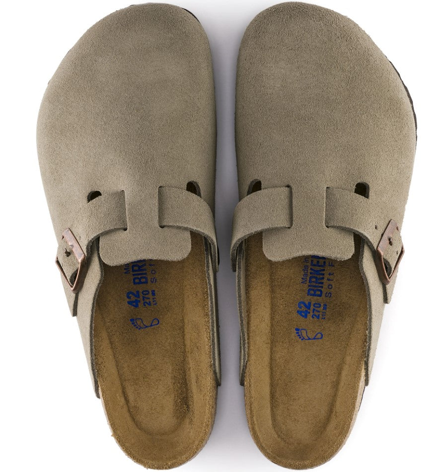 BIRKENSTOCK Boston Soft Footbed כפכפי בוסטון בירקנשטוק גברים