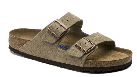 BIRKENSTOCK Arizona SFB כפכפי זמש בירקנשטוק אריזונה גברים