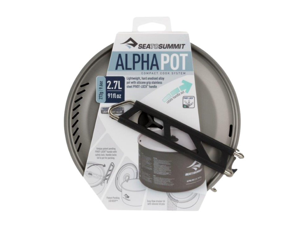 Sea To Summit ALPHA POT סיר אלומניום קשיח לטיולים 2.7 ליטר