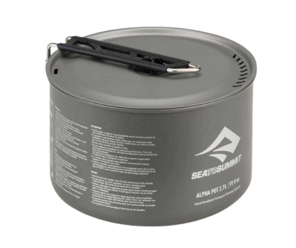 Sea To Summit ALPHA POT סיר אלומניום קשיח לטיולים 2.7 ליטר