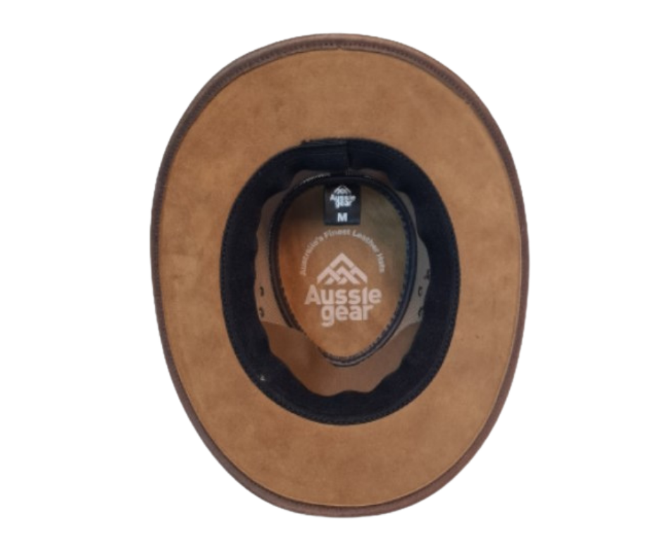 AUSSIE GEAR BUSHIE כובע בוקרים אוסטרלי עם רשת אוזי גיר