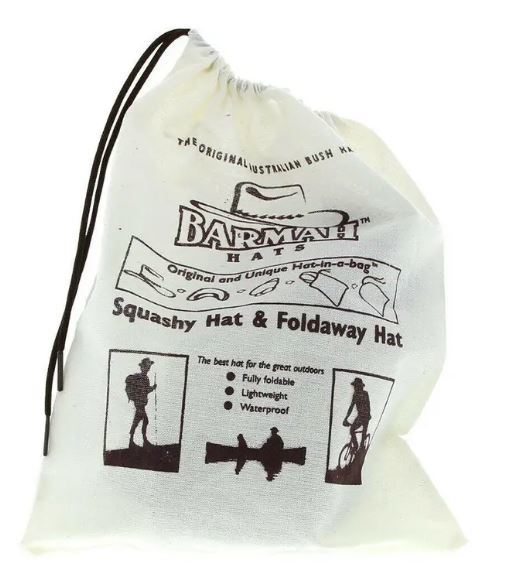 BARMAH Squashy Roo כובע אוסטרלי מעור מלא בארמה