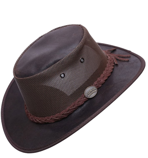 BARMAH Foldaway כובע אוסטרלי פולדווי רשת בארמה