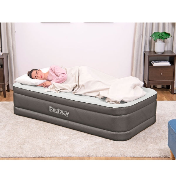 BESTWAY Fortech 69048 מזרן מתנפח יחיד עם משאבה מובנית