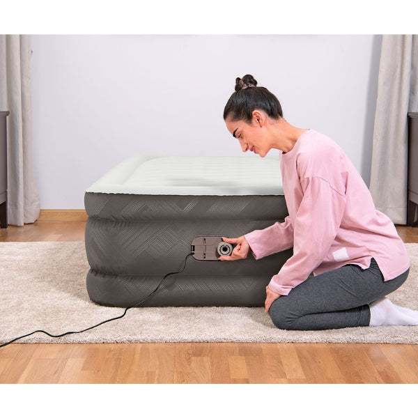 BESTWAY Fortech 69048 מזרן מתנפח יחיד עם משאבה מובנית