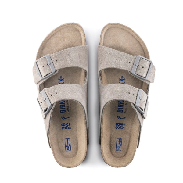 BIRKENSTOCK Arizona SFB כפכפי זמש בירקנשטוק אריזונה נשים