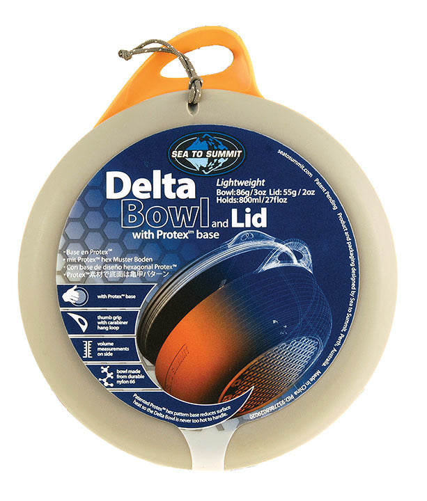 Sea To Summit DELTA BOWL WITH LID קערת דלתא+מכסה
