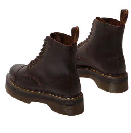 DR. MARTENS Sinclair Jungle מגפי פלטפורמה ד"ר מרטינס נשים