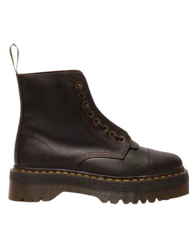DR. MARTENS Sinclair Jungle מגפי פלטפורמה ד"ר מרטינס נשים