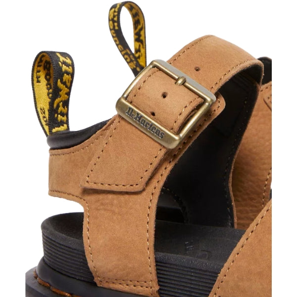 DR. MARTENS Blaire Athena Leather סנדלי פלטפורמה נשים