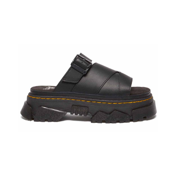 DR. MARTENS Mattison Slide Sandal כפכפי עור פלטפורמה נשים