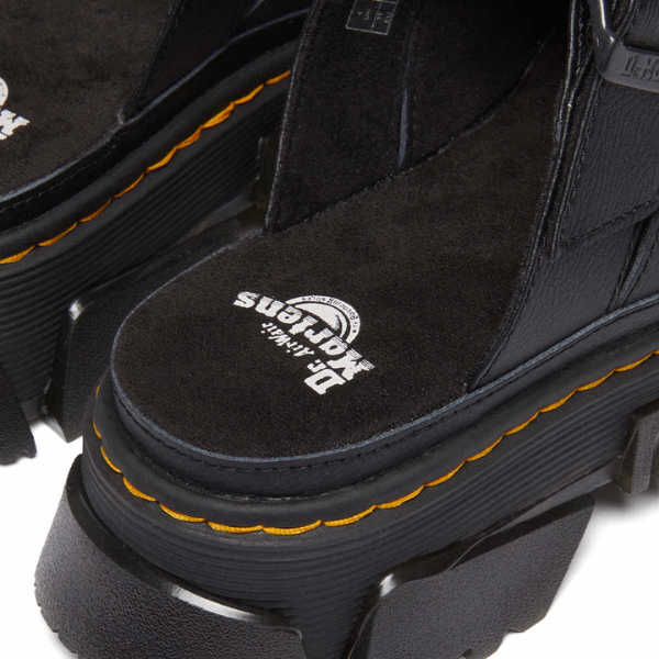 DR. MARTENS Mattison Slide Sandal כפכפי עור פלטפורמה נשים