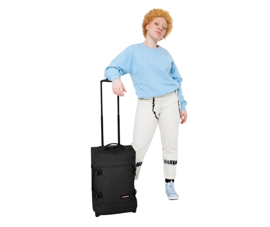 EASTPAK Tranverz תיק טרולי דאפל על גלגלים איסטקפאק 42 ליטר