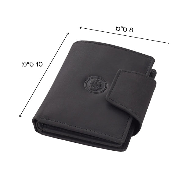 GIVONY RFID +NFC ארנק עור למניעות גניבות גבעוני