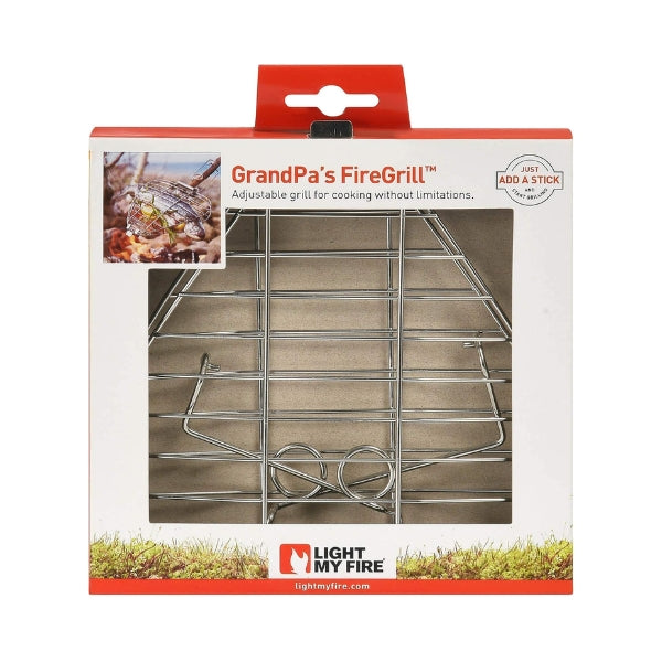 GrandPa ́s FireGrill LIGHT MY FIRE רשת גריל למנגל LIGHT MY FIRE
