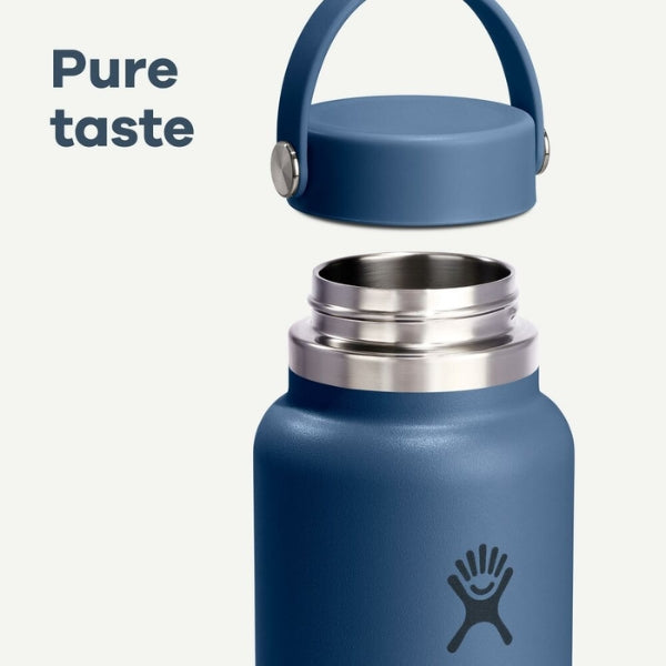 HYDRO FLASK בקבוק שתייה מבודד פיה רחבה היידרו פלאסק 946 מ"ל