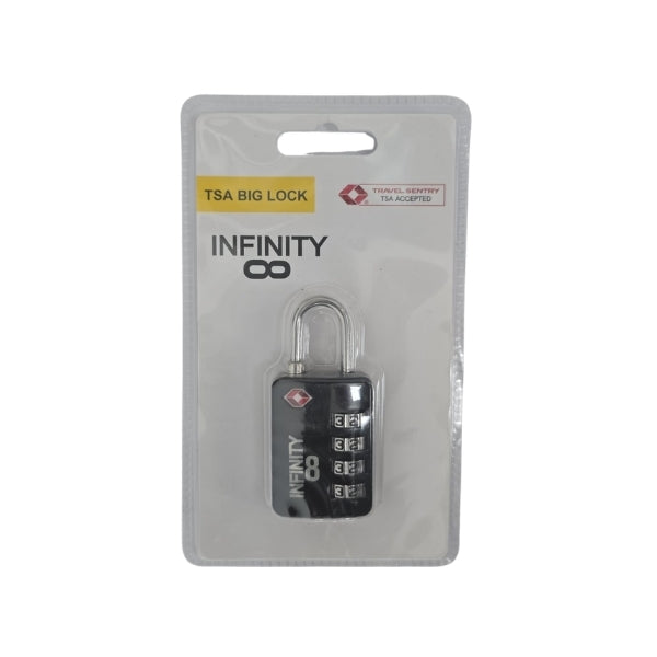 INFINITY TSA BIG LOCK מנעול 4 ספרות אינפיניטי
