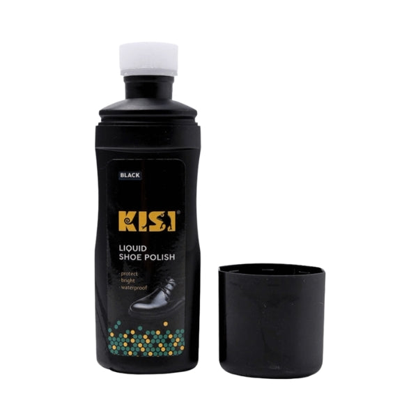 KISI משחת נעליים בבקבוק עם ספוג