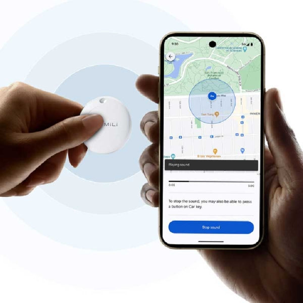 AIR TAG ITEM FINDER MILI חיישן אייר טאג למציאת דברים אבודים טרקר למטייל ולחייל