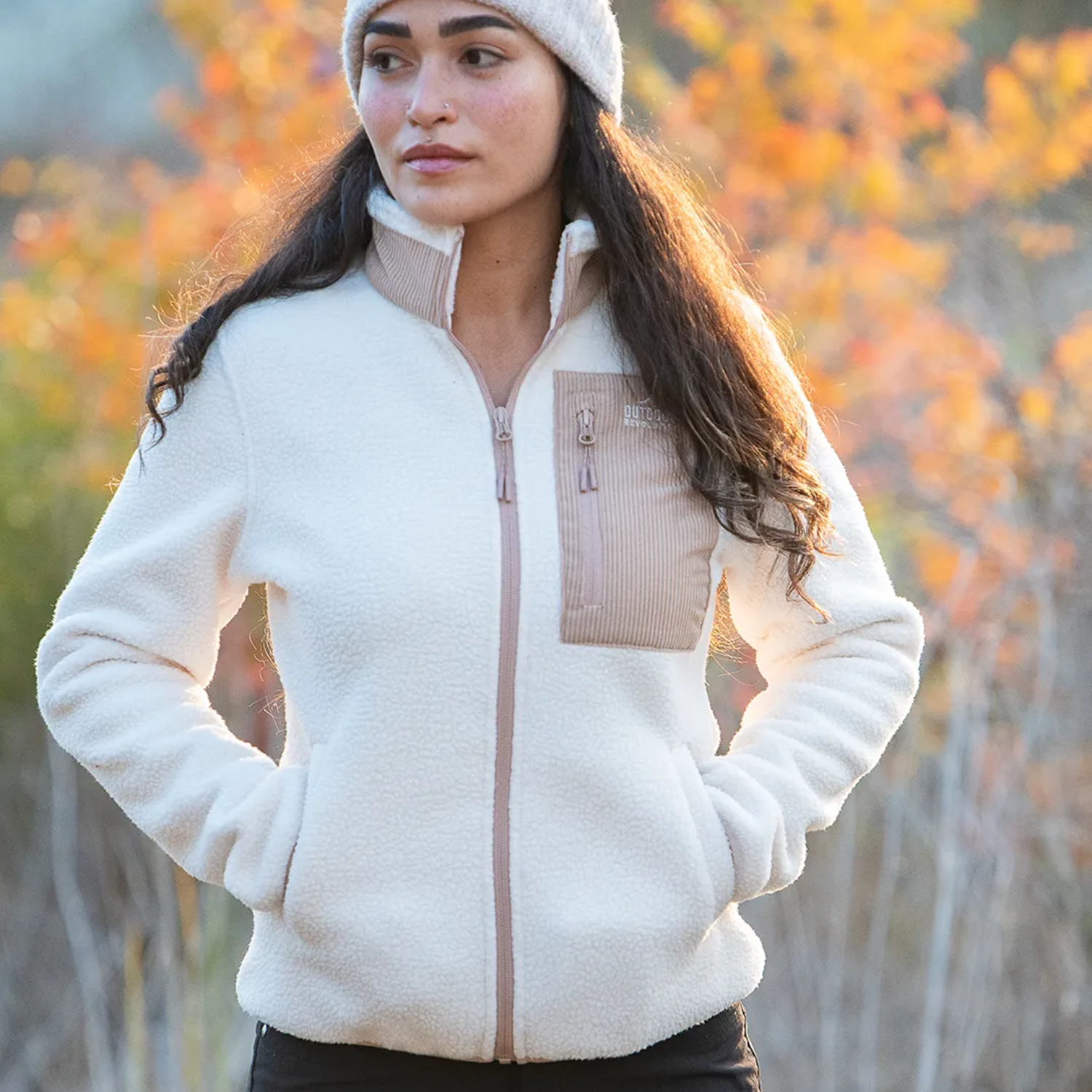 Outdoor Revolution ARIA מעיל פליז נשים