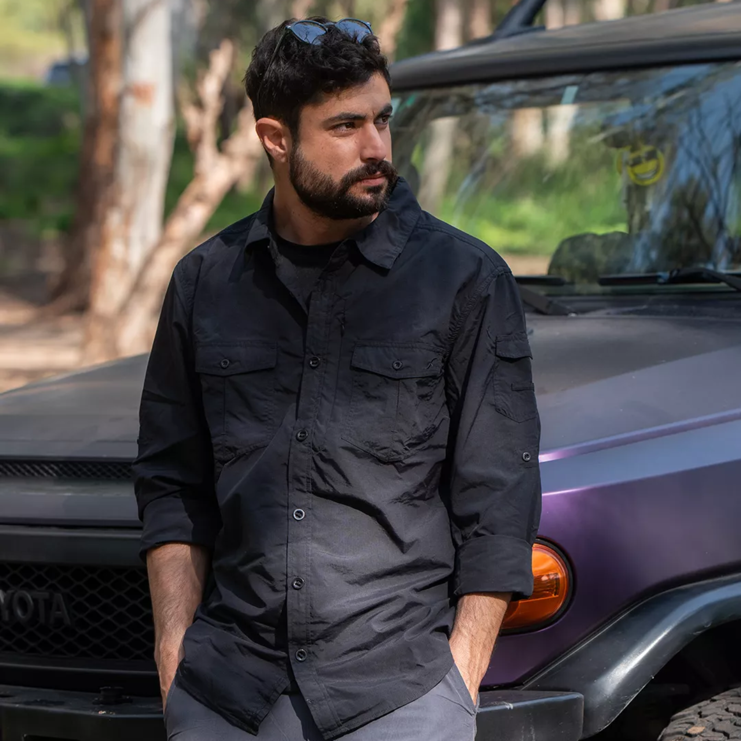 Outdoor Revolution DISCOVER חולצה מכופרת דיסקבר לגברים