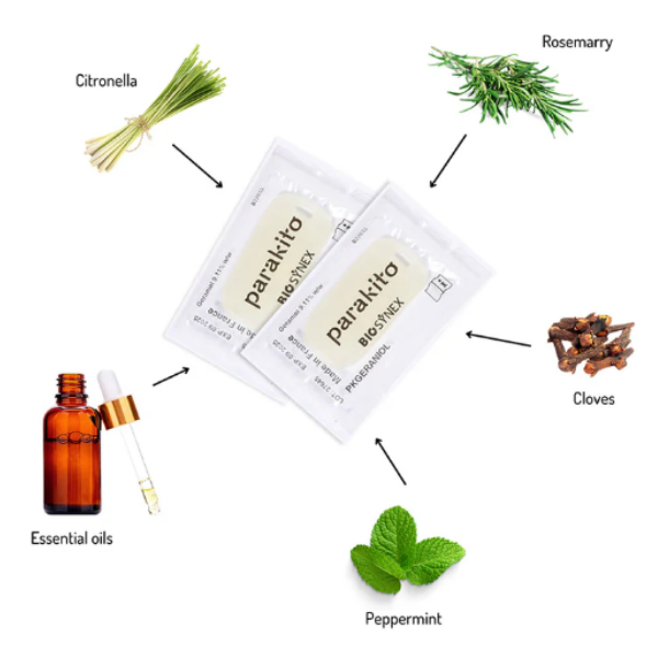 PARAKITO זוג טבליות פרקיטו נגד יתושים